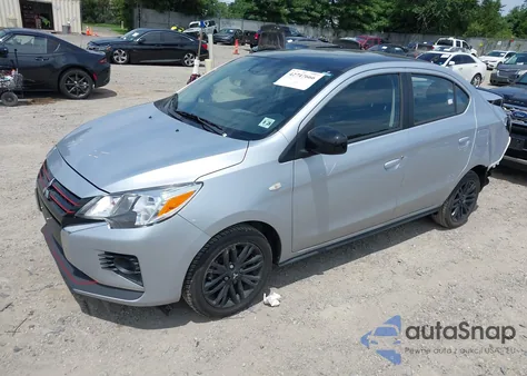 2023 Mitsubishi Mirage G4 Black Edition z USA, uszkodzony, nr VIN ML32FUFJ0PHF06430